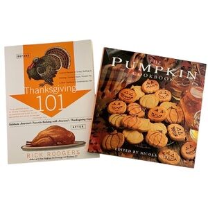 Two (2) NEW Fall Cookbooks - Thanksgiving 101 & Pumpkin Cookbook